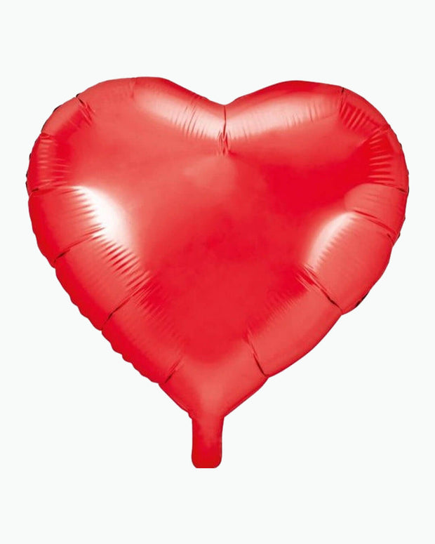 Globo corazón rojo grande - Accesorios - Florería Violeta