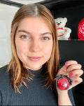 Pack 2 llaveros de rosas - Accesorios - Florería Violeta